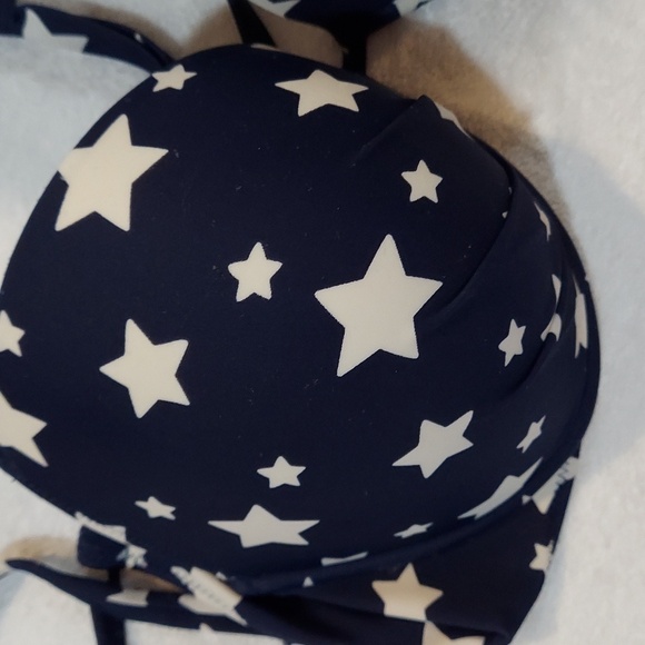 Lovely Adore Me American Flag Two Piece Bikini Size Bottom XL Top 38 D - Picture 7 of 11